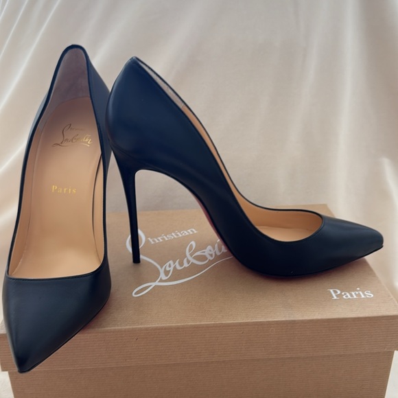 Christian Louboutin Pigalle Black Heels - Picture 8 of 11